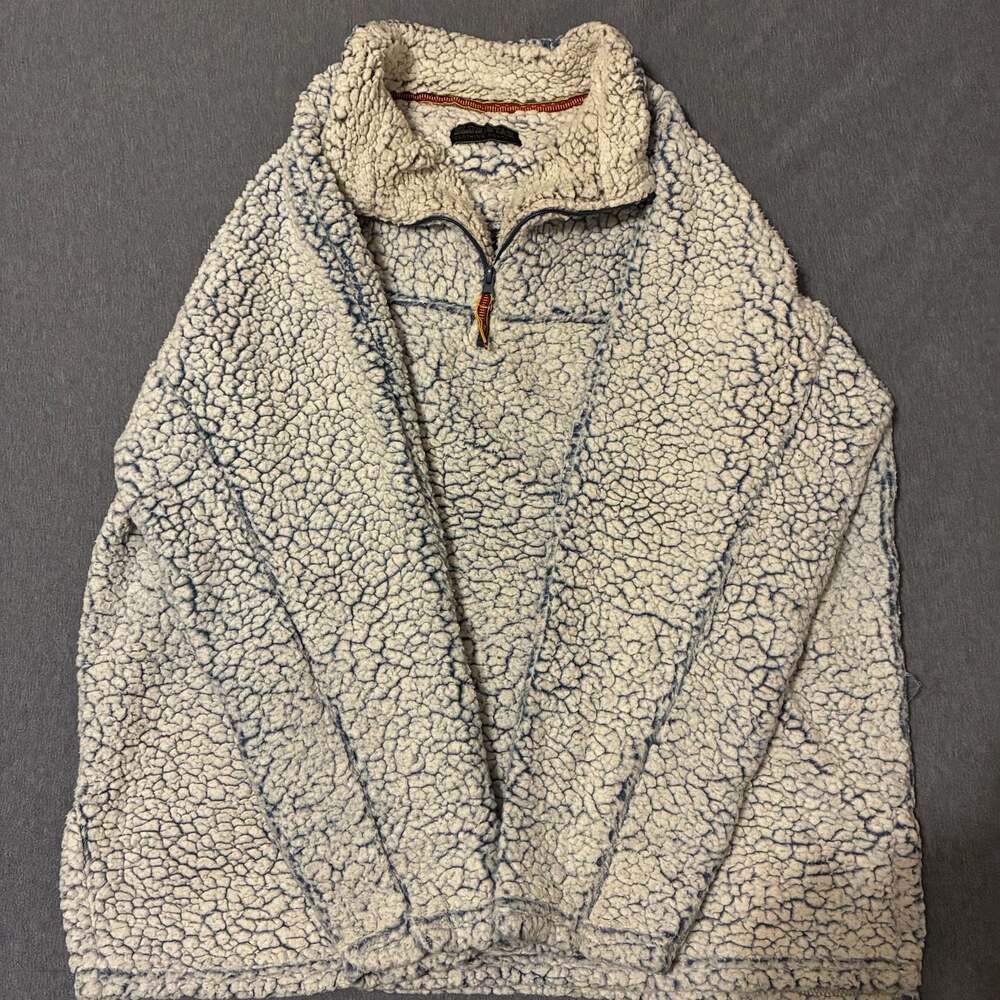 Blue Star Clothing Company Sherpa Quarter Zip Pullover